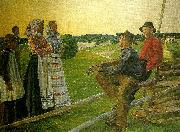 Carl Wilhelmson, juniafton